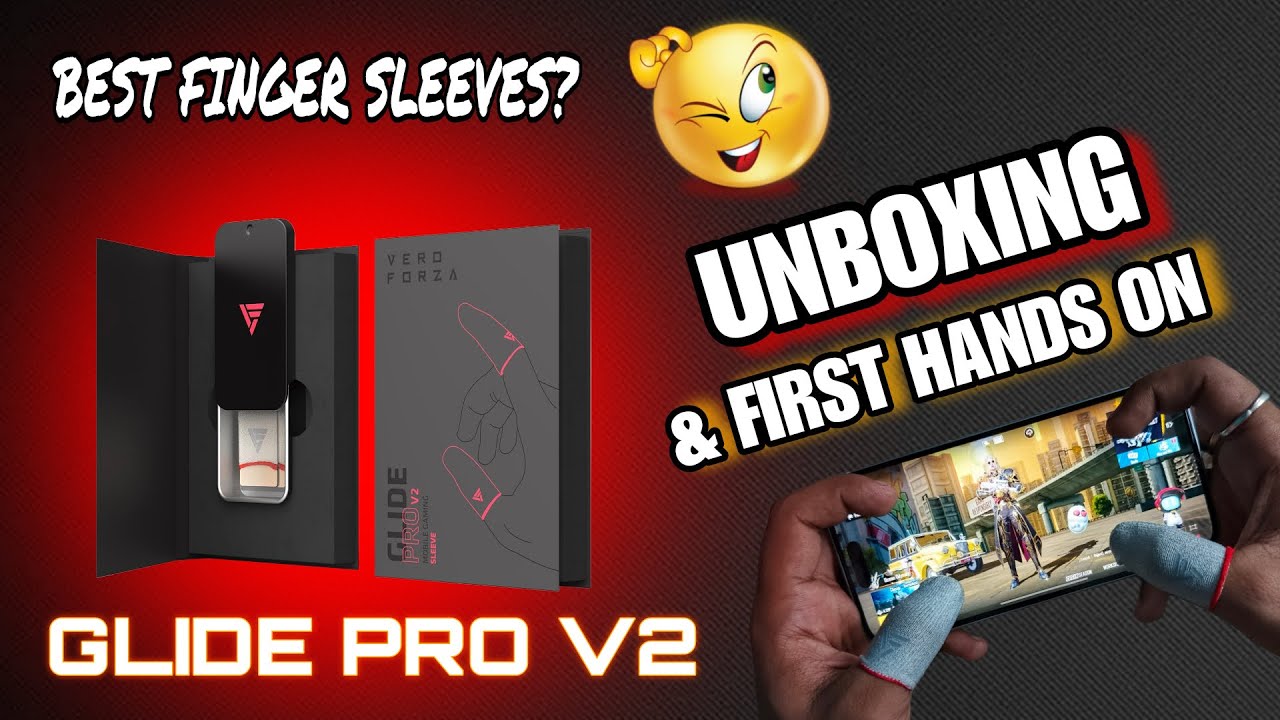 Vero Forza GLIDE PRO V2 Finger Sleeves The Ultimate Gaming Upgrade! #speed07gaming #unboxing #gaming