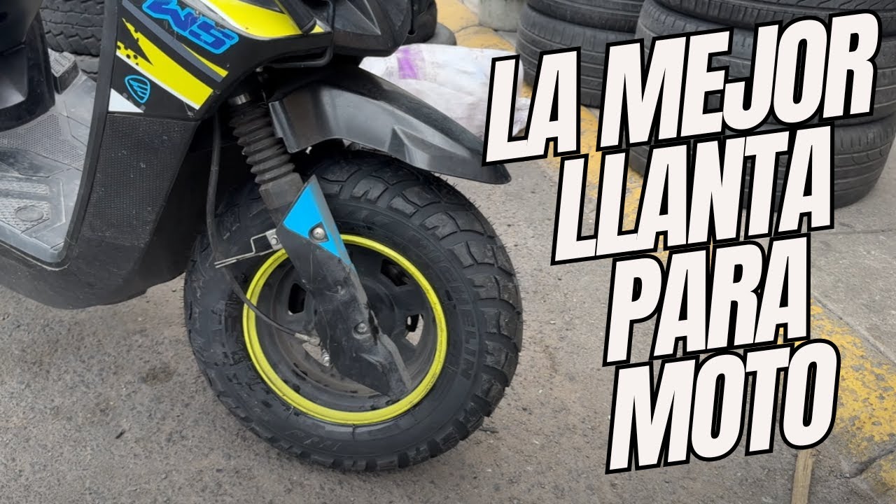Llanta Michelin reggae trasera y delantera Motoneta