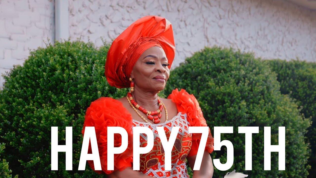 Beautiful Nigerian 75th Birthday Event I Lady Juliana Iheme