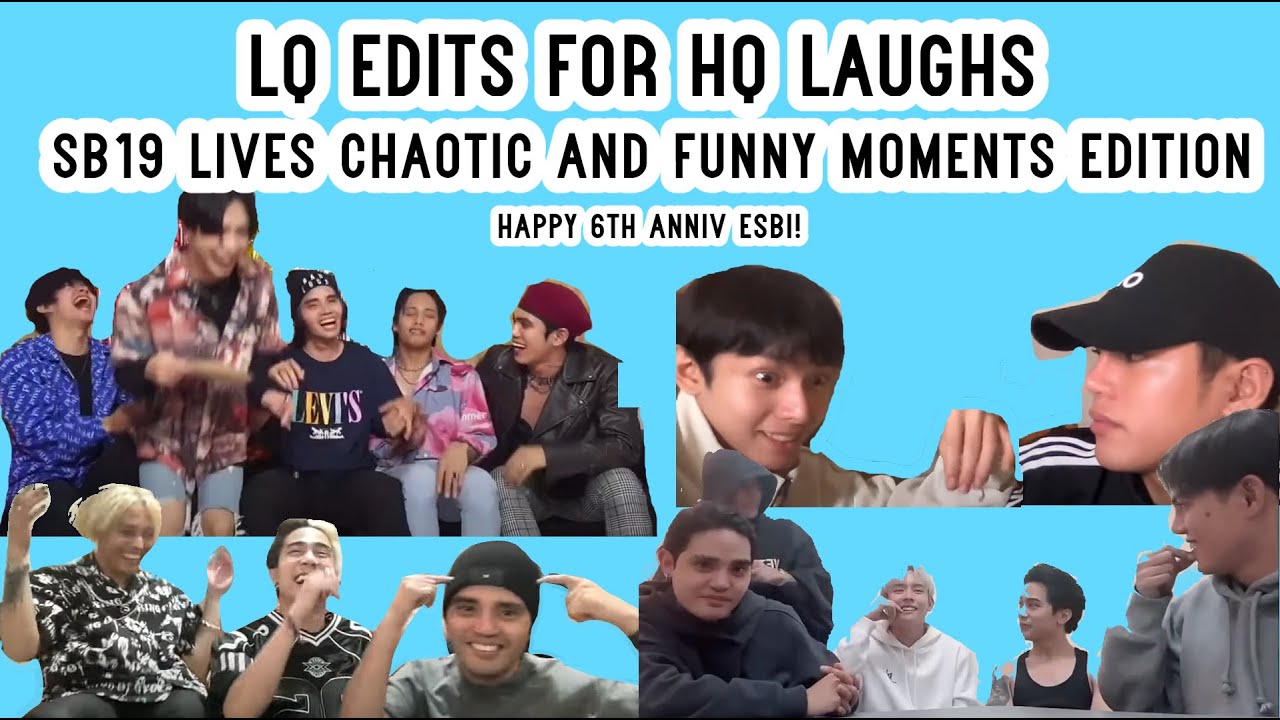 [ENG] SB19 EDITS - Favorite Live Chaotic and Funny Moments Edition