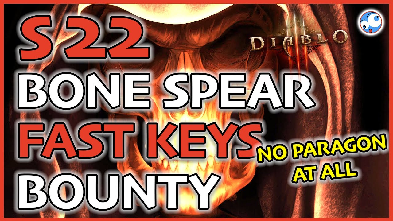 Season 22 Super Fast T16 & Bounty Necro - Starting Set, No Paragon or Gems (Bone Spear 2.6.10 PTR)