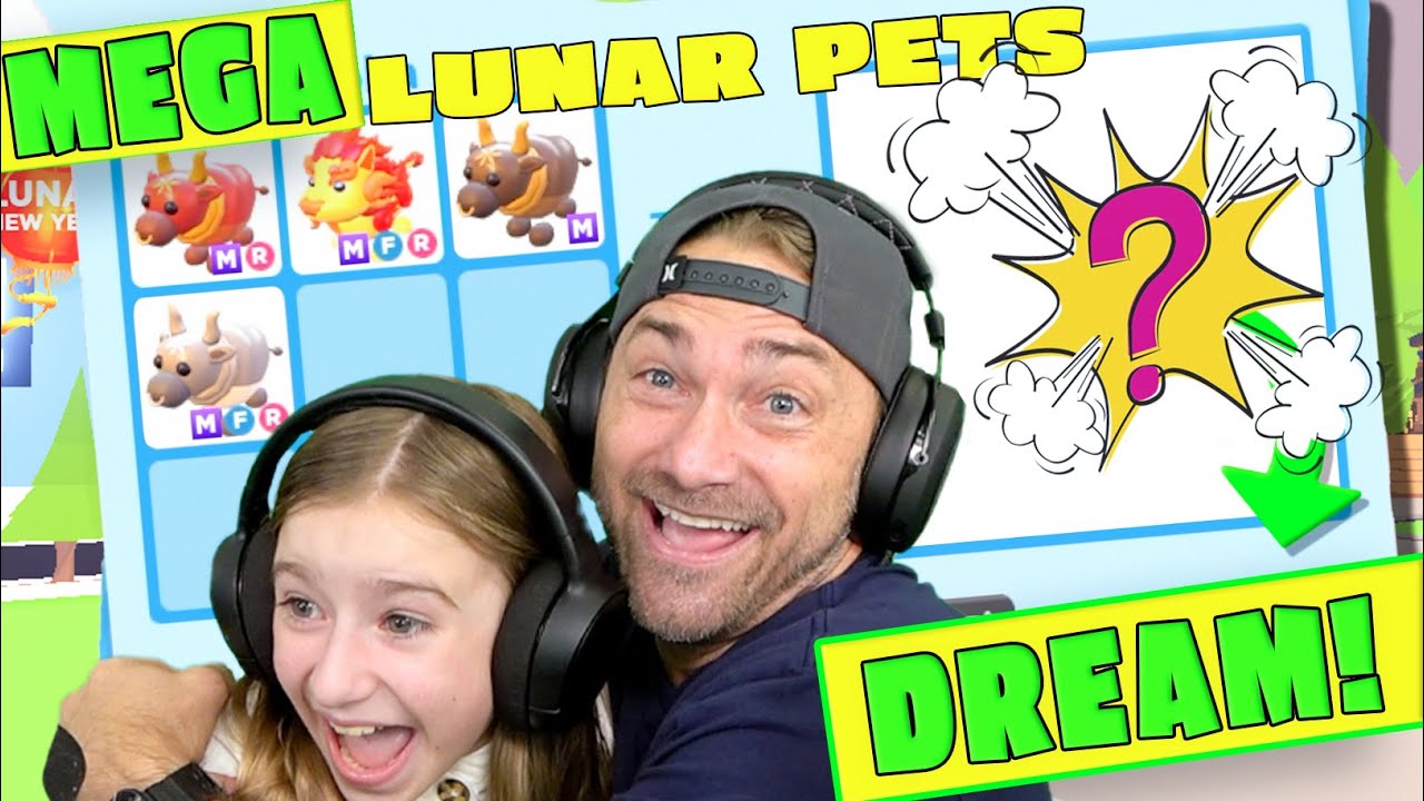 We Trade Only MEGA Lunar Pets!! You Won't Believe What Happens!! Roblox Adopt Me!