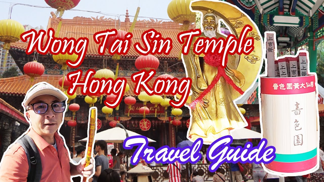 Visit Wong Tai Sin Temple Hong Kong Beautiful Temple - Try Fortune Sticks - See Yue Lao For Marriage