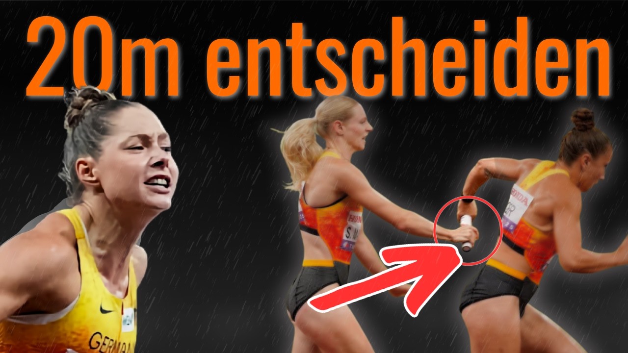 20 m entscheiden: Bronze im 4×100 (Tokio 2025) | Gina Lückenkemper
