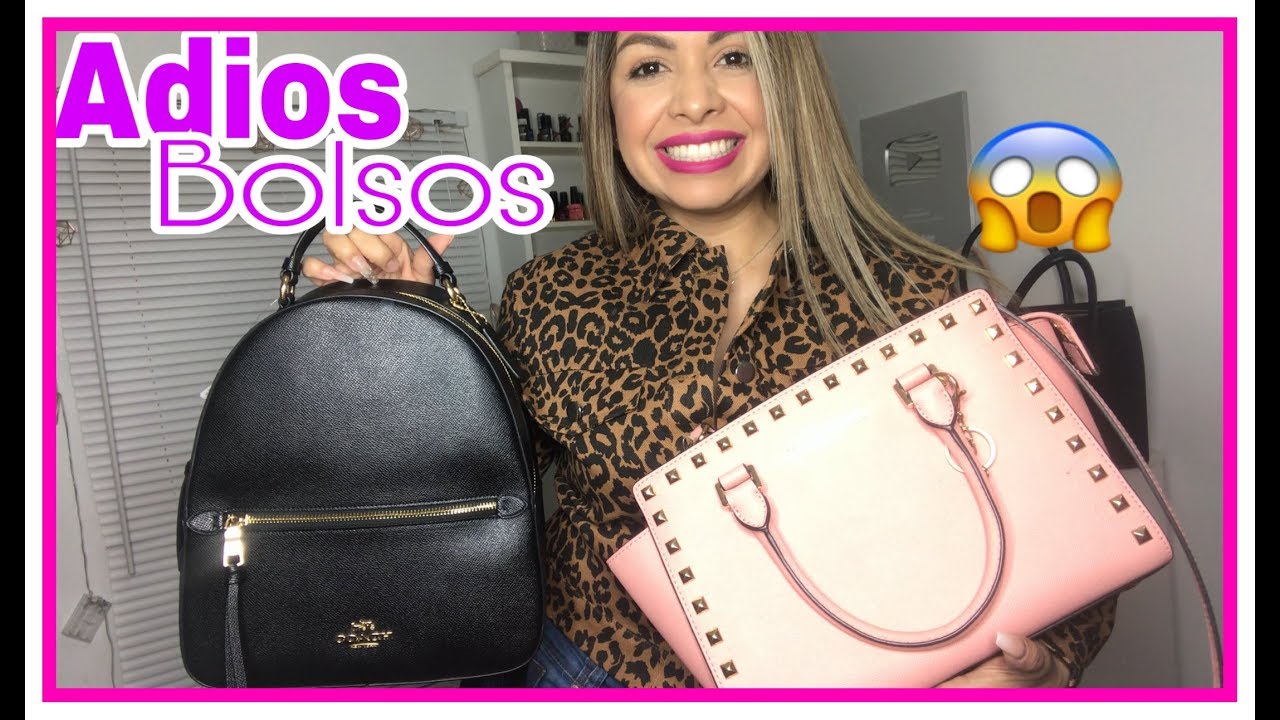 ADIOS BOLSOS 😱 DEPURANDO MIS BOLSOS MK - NICOLE LEE - ALDO - CK y MÁS