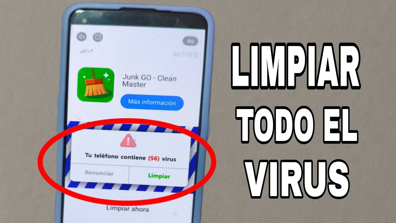 Como quitar virus en mi teléfono | Cómo eliminar virus de mi celular | Cómo quitar publicidad 