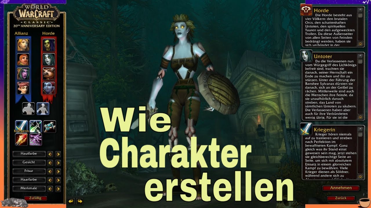 World of Warcraft für Anfänger | Charakter erstellen & loslegen
