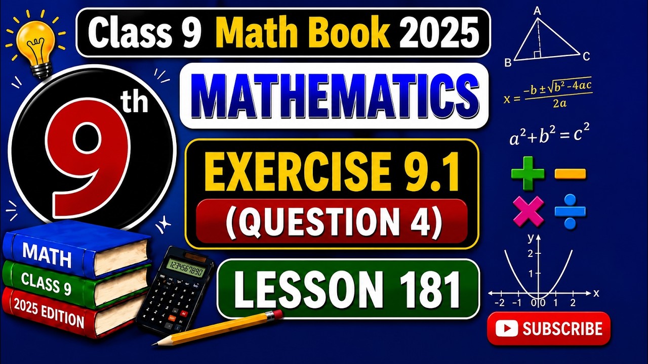Exercise 9.1 Question 3 | Unit 9 Similar Figures | Grade 9 Math | PTB