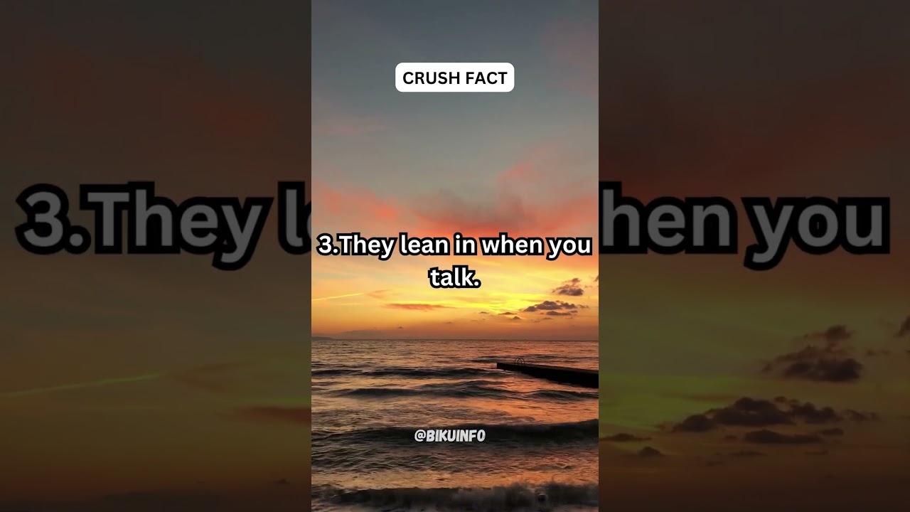 6 Clear Signs Someone Likes You a Lot ... #GenuineAttraction #UnspokenCrush #hiddenfeelings