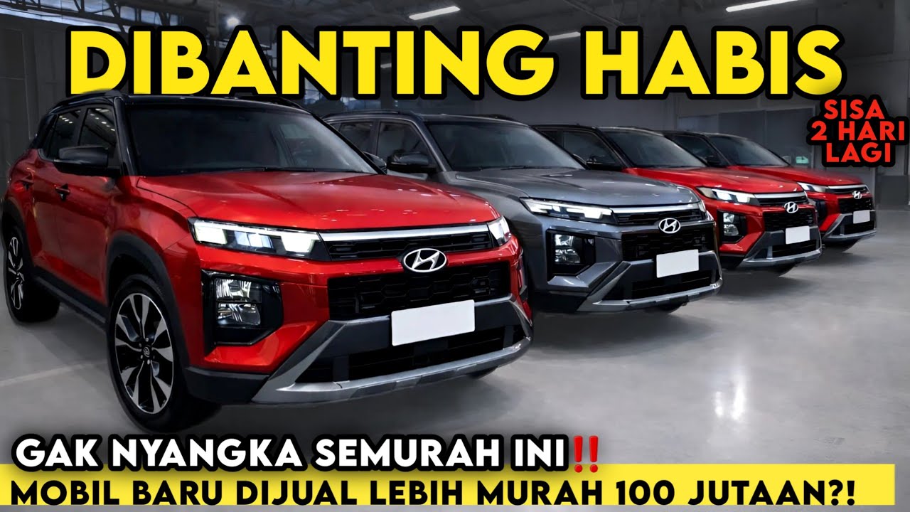 TURUN PARAH! HYUNDAI NGAMUK MENDING BELI SUV DARIPADA 1300CC, 150 JUTA DIPOTONG LANGSUNG BAWA PULANG