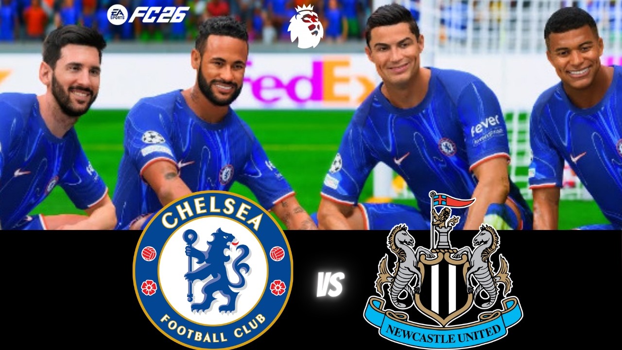 ФК 26 - Месси Роналду и Мбаппе Педро | ВСЕ ЗВЕЗДЫ | ПРЕМЬЕР-ЛИГА | ЧЕЛСИ против НЬЮКАСЛ ЮНАЙТЕД