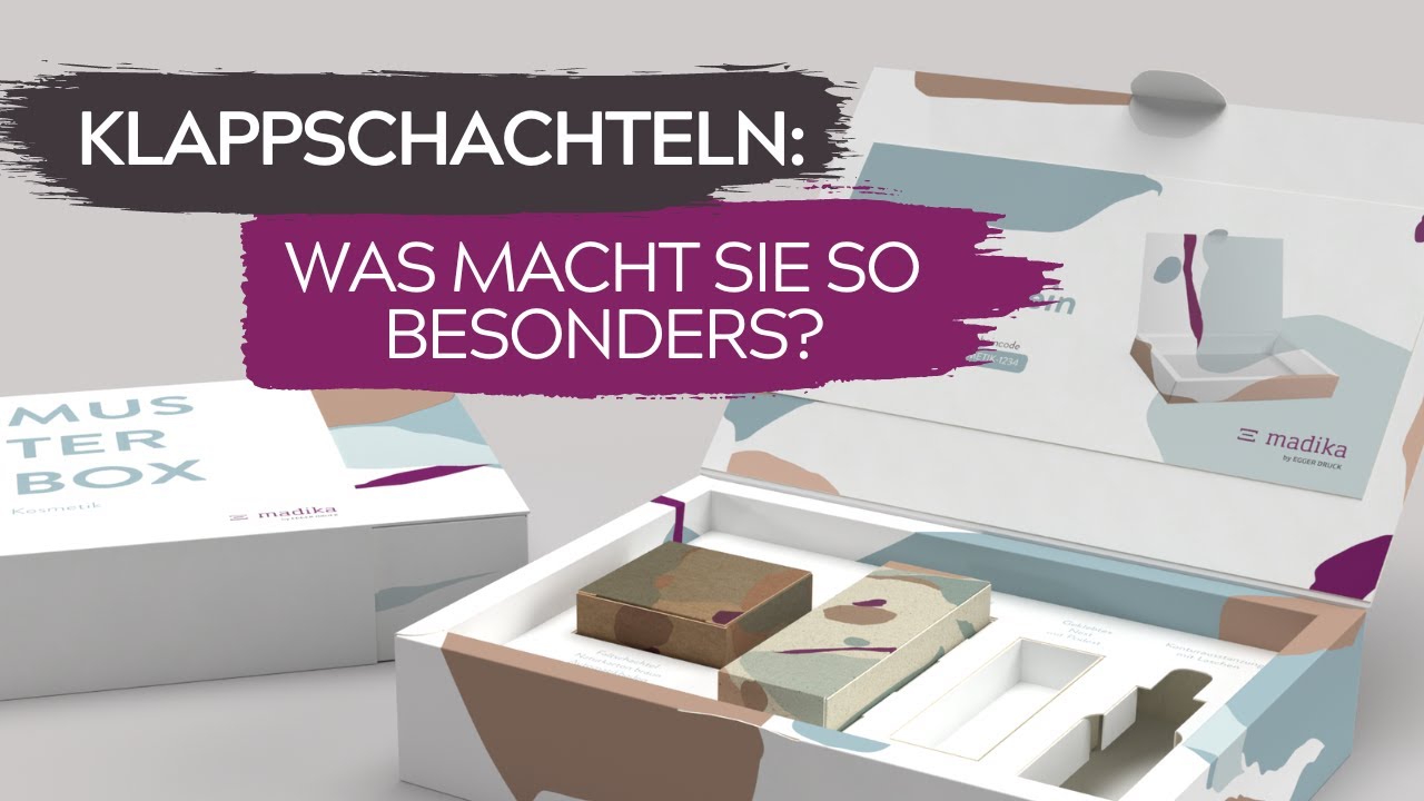 Klappschachteln &ndash; Die zahlreichen M&ouml;glichkeiten f&uuml;r die perfekte Umverpackung