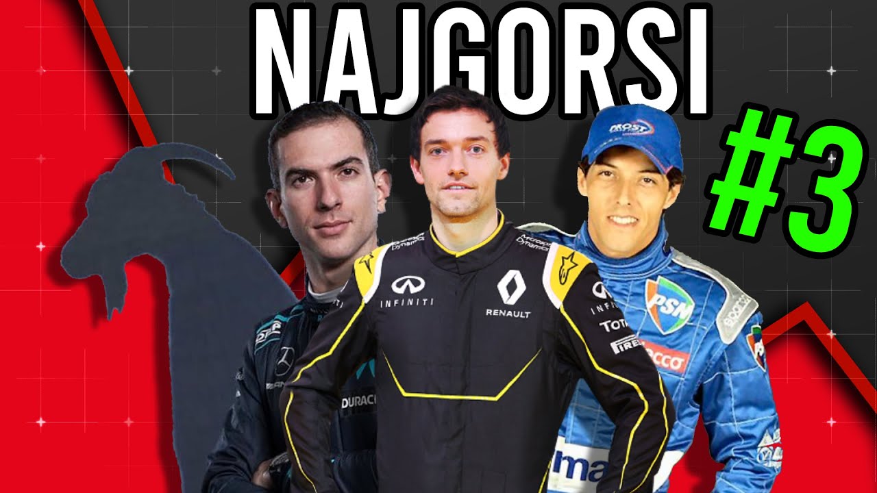 NAJGORSI KIEROWCY FORMUŁY 1 W XXI WIEKU! I część 3 #koniec