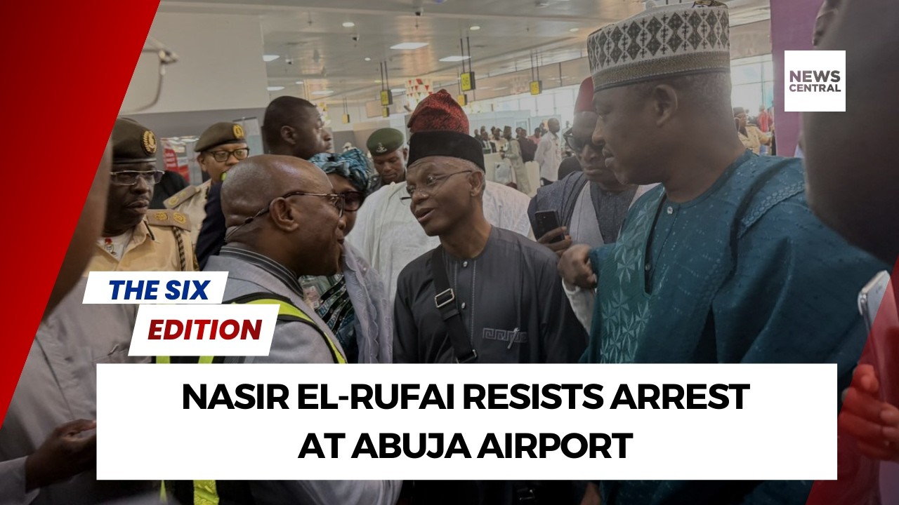 Nasir El-Rufai Resists Arrest at Abuja Airport