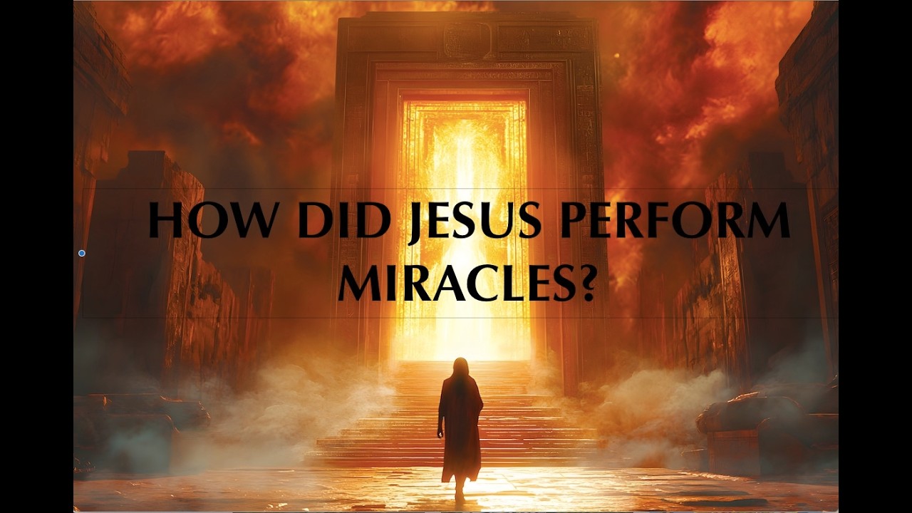 How Jesus/Yeshua Could Do What He Did