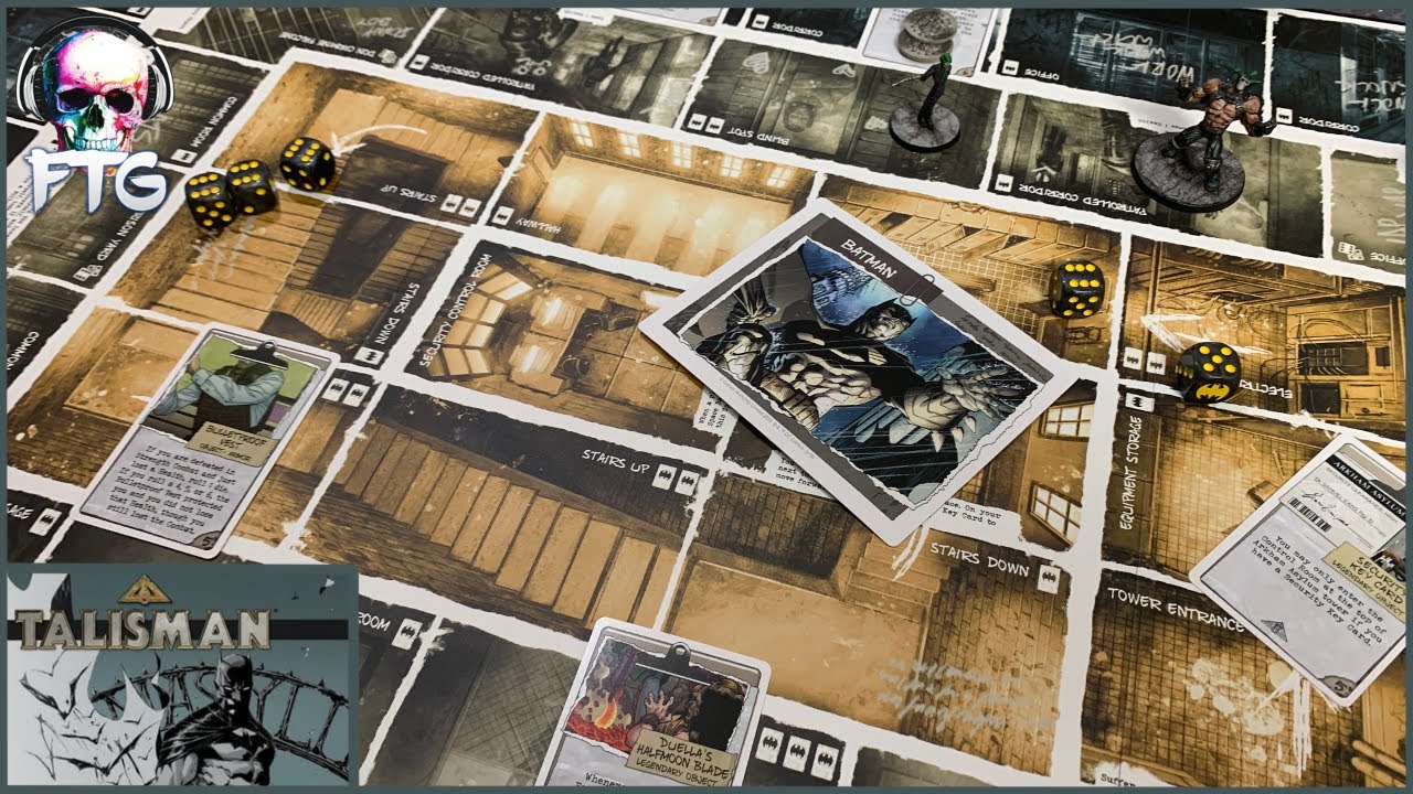 Talisman - Batman Super Villain Edition Test Playthrough