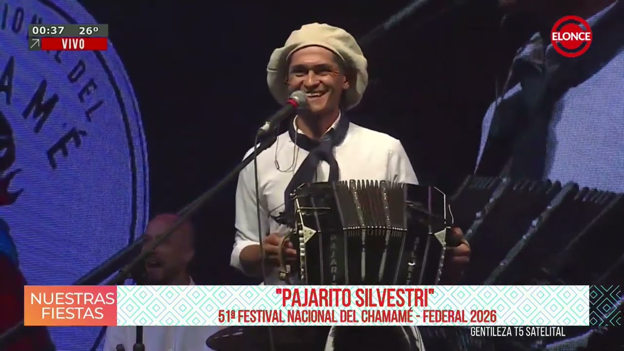 51ª Festival Nacional del Chamamé Federal 2026 - Pajarito Silvestri