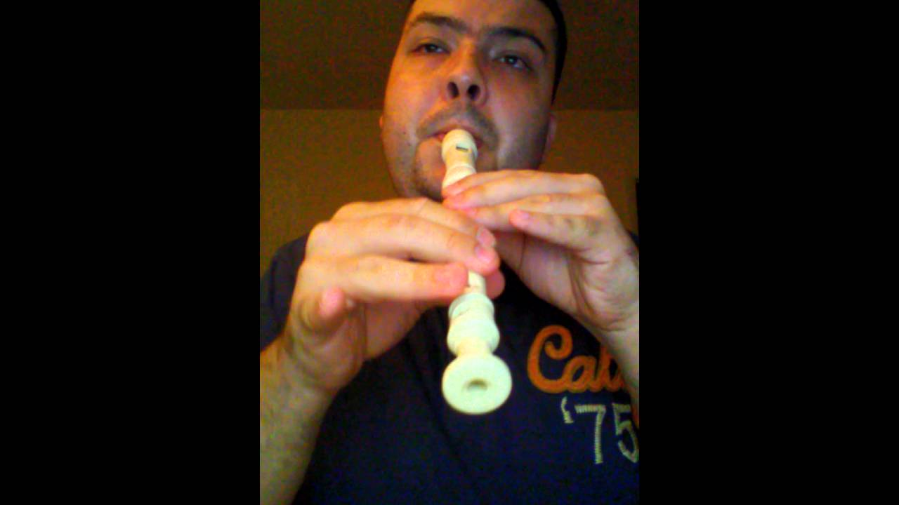 AC/DC - Thunderstruck flute cover (recorder) na flauta doce