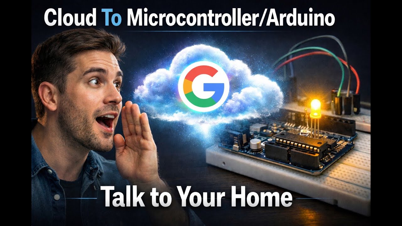Build a REAL AI Smart Home: Talk to Gemini → Cloud → Arduino (Live Demo)