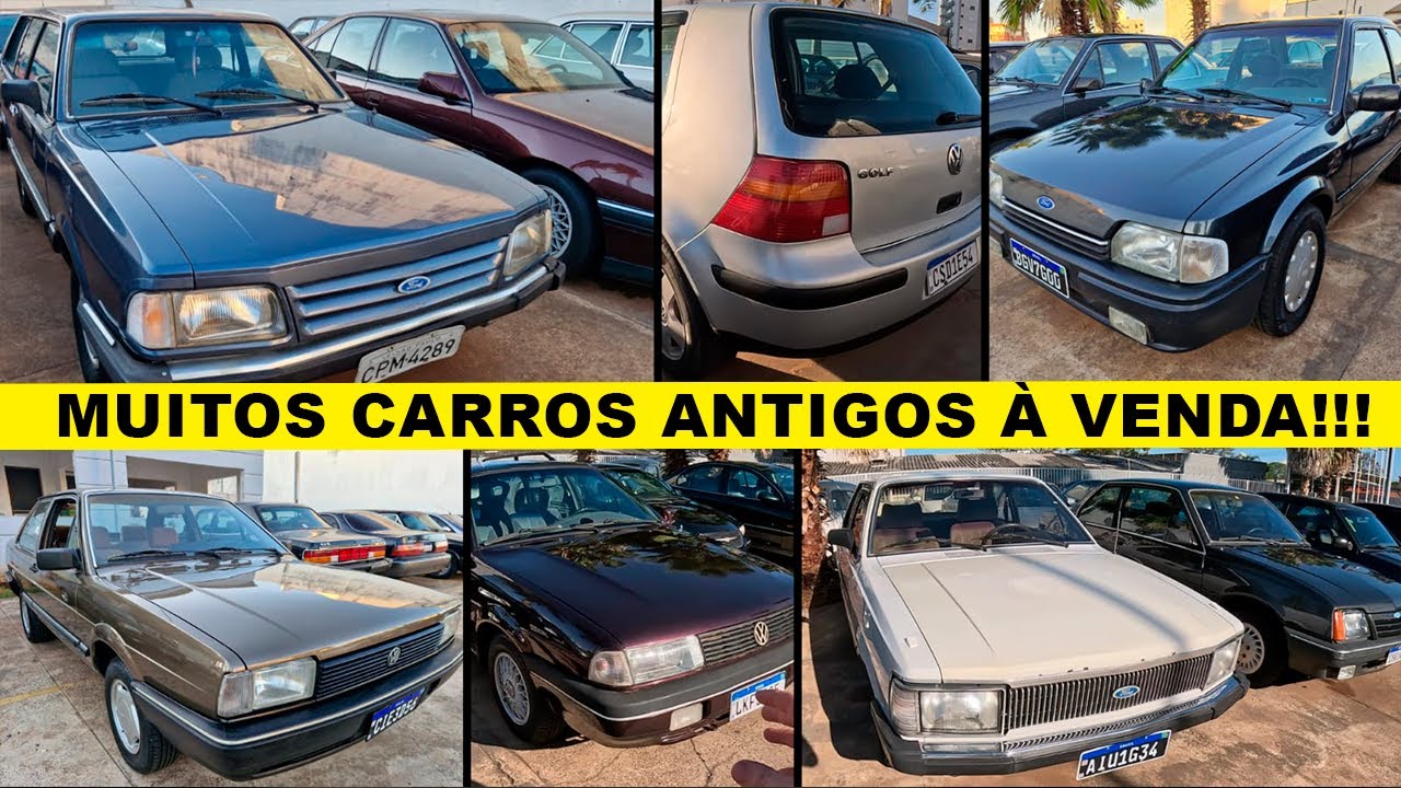 MAR DE CARROS ANTIGOS ESTÁ DE VOLTA!!! MUITOS MODELOS À VENDA!!!