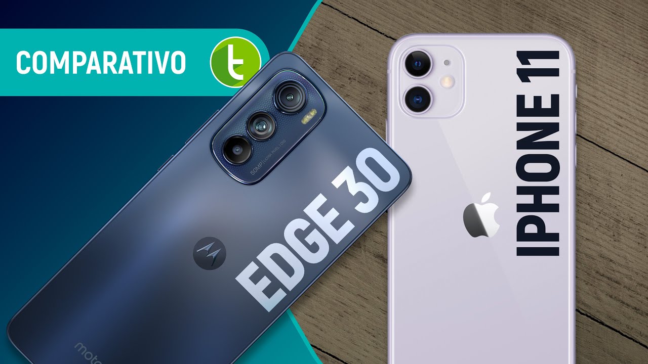 EDGE 30 vs IPHONE 11: CELULAR Motorola SUPERA MELHOR CUSTO-BENEFÍCIO da Apple? | Comparativo