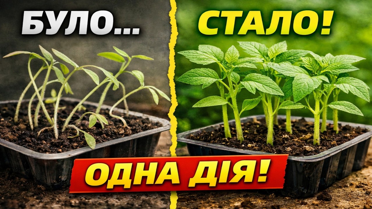 Моя розсада НІКОЛИ не витягується! Увесь секрет — лише в ОДНІЙ дії одразу після появи ПЕТЕЛЬОК.