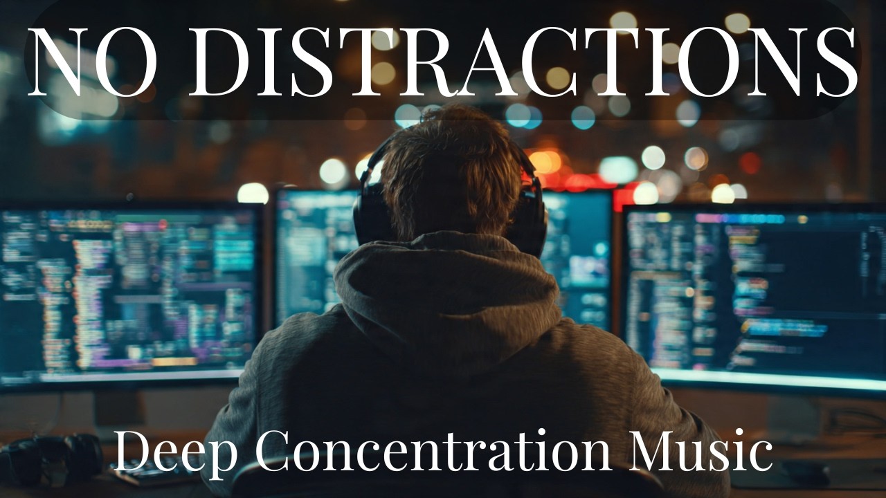 Minimal Focus Music | Work & Study Without Distractions