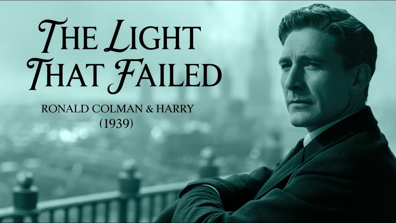 The Light That Failed (1939) Classic Film, Ronald Colman & Harry - Full Classic Movie HD