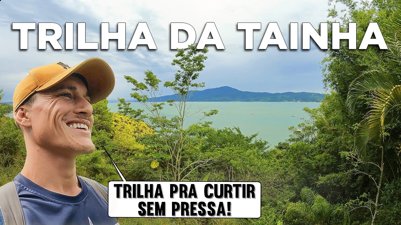 👽 Tem uma CAVERNA GIGANTE nesse caminho | Trilha da Tainha - Bombinhas / SC
