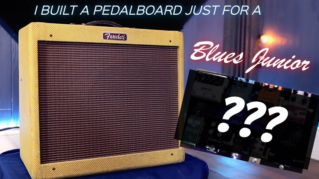 A Pedalboard JUST For a Fender Blues Junior