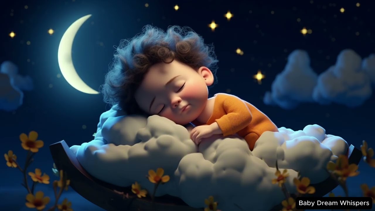 Soft Piano Lullaby for Baby Sleep 💤 3 Hours Calming Music for Newborns | Peaceful Bedtime Music