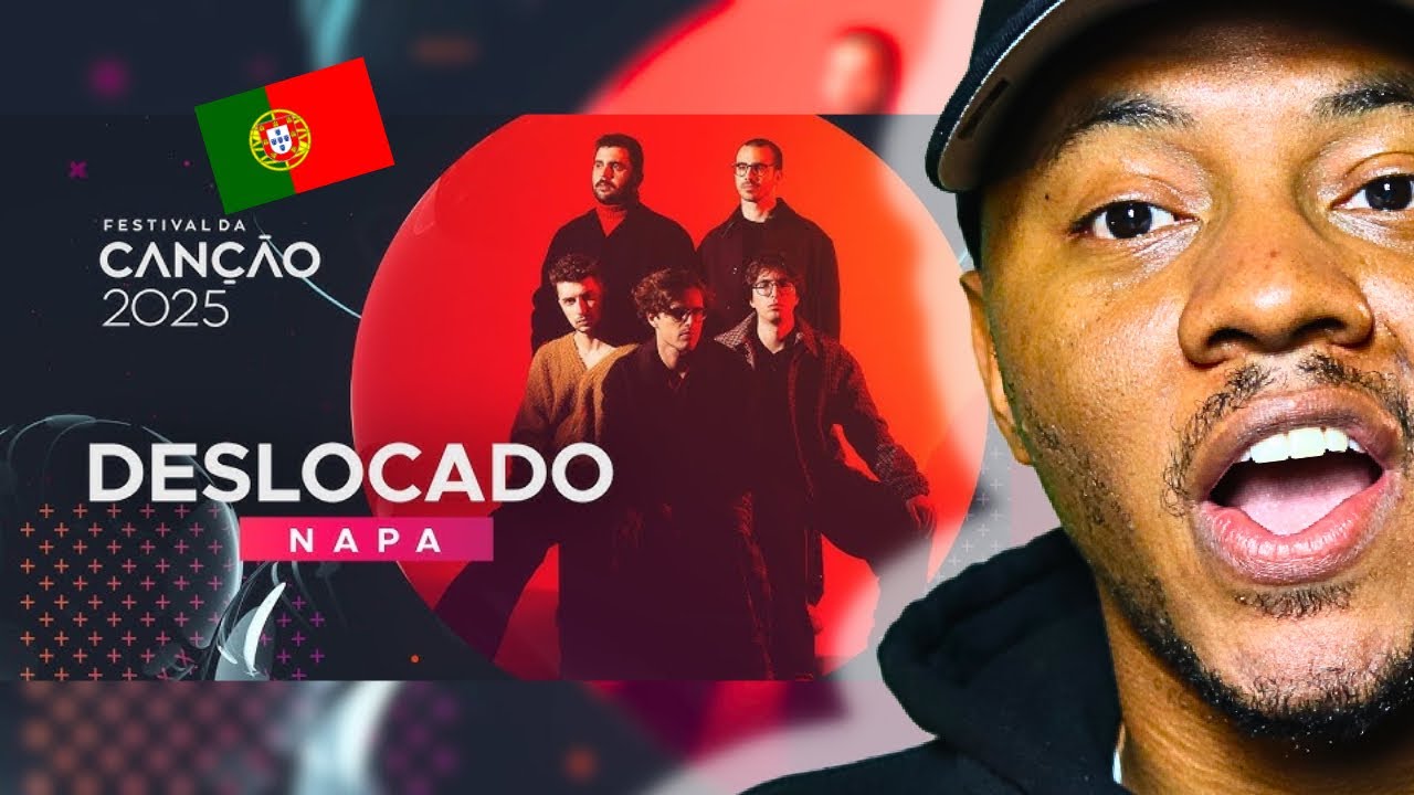 AMERICAN REACTS To NAPA – Deslocado | Festival da Canção 2025