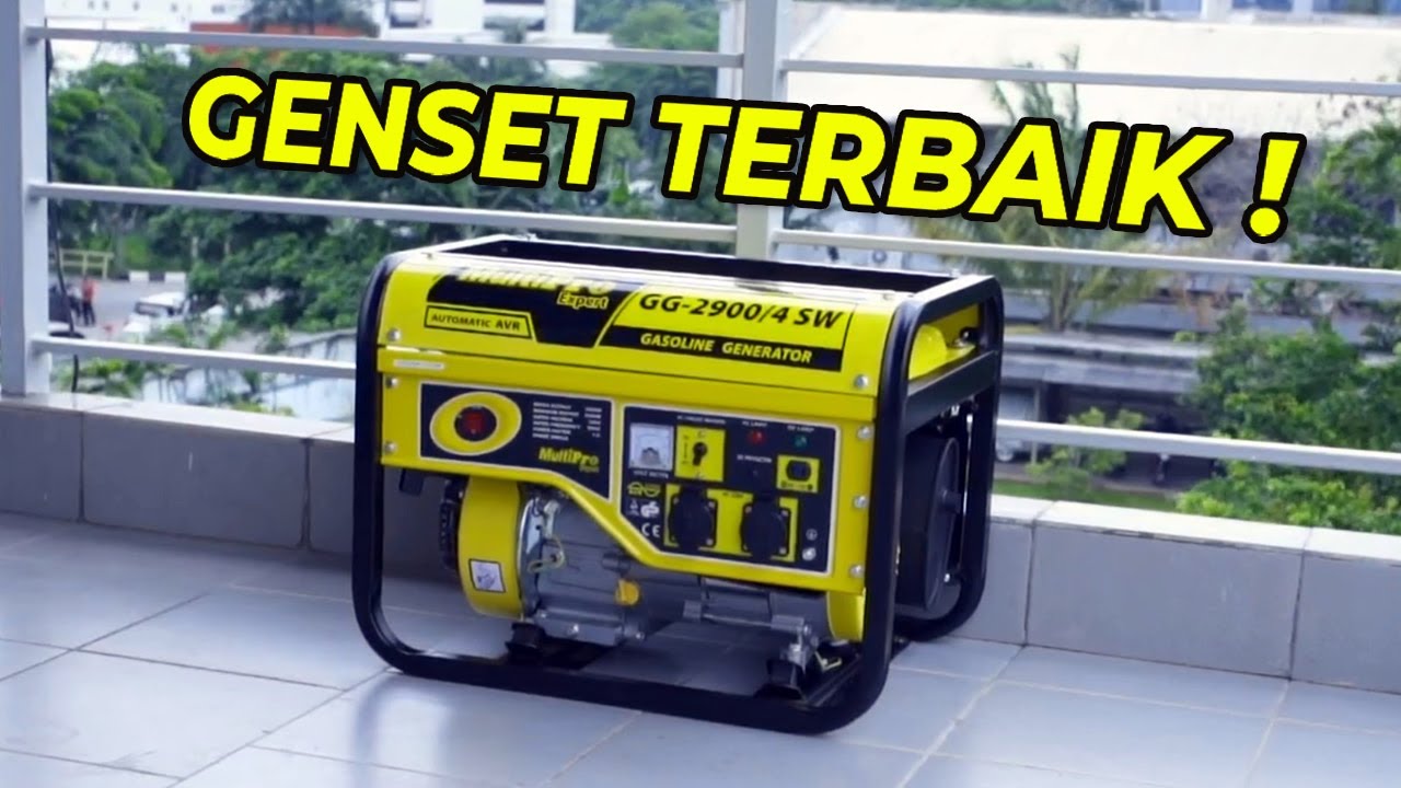 7 Rekomendasi MESIN GENSET Mini Murah TERBAIK untuk Listrik RUMAH