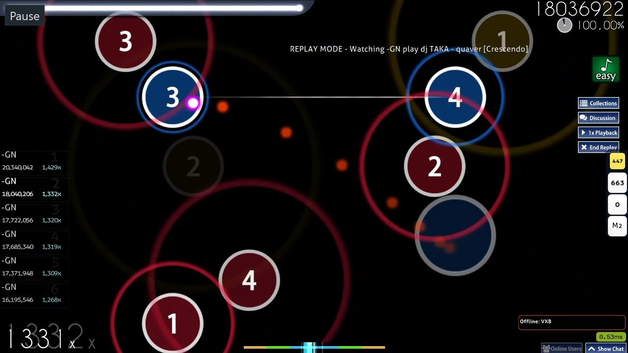 osu! | dj TAKA - quaver [Crescendo] +EZ SS