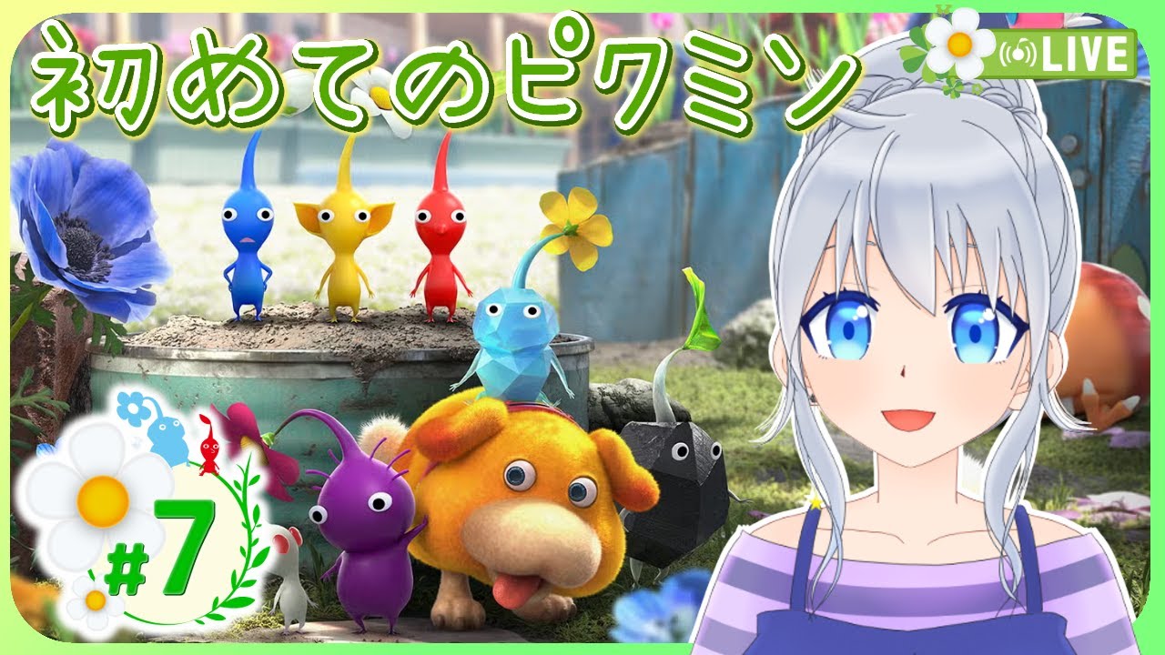 #7【雑談＆ピクミン】まったり朝活【vtuber】
