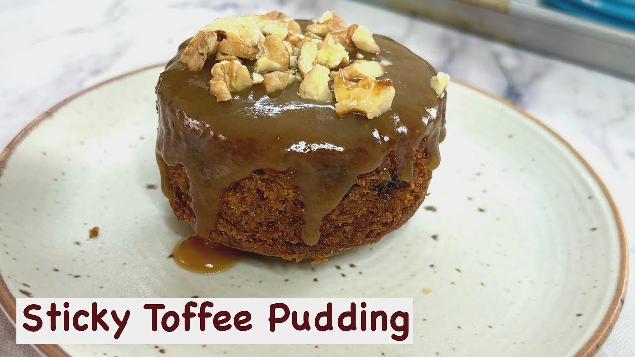 Sticky Toffee Pudding with Butterscotch sauce | Winter Delight!!