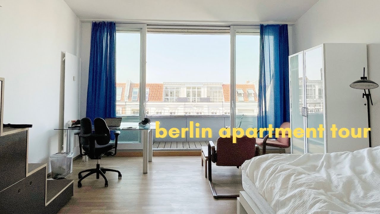 Living in Berlin ep.02 | My Berlin Loft Apartment Tour 🏠