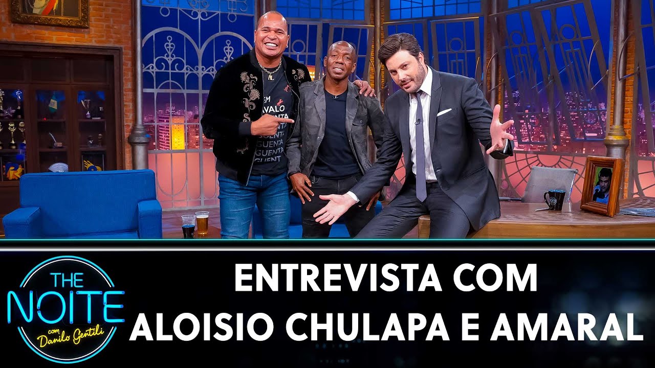 Entrevista com Aloisio Chulapa e Amaral | The Noite (26/07/21)