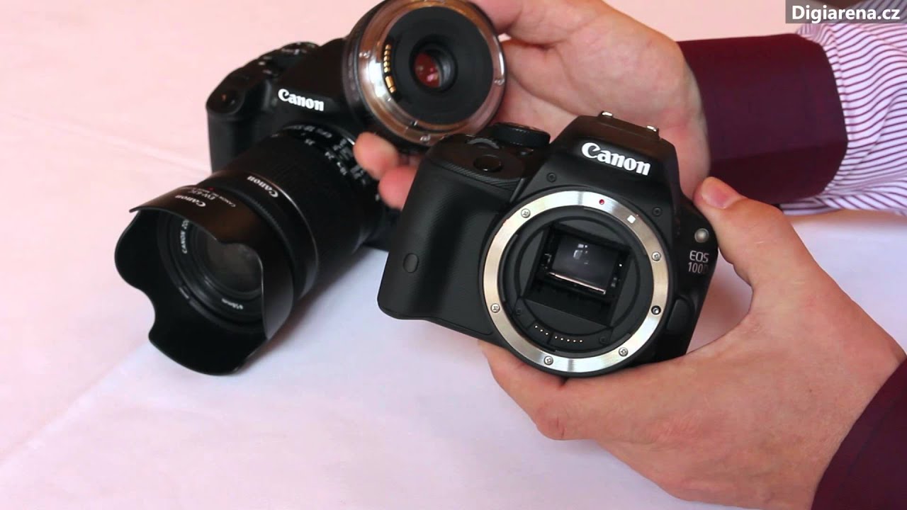 Fotoaparáty Canon EOS 100D a EOS 700D