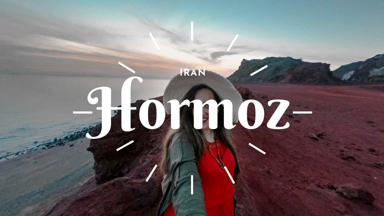 Hormuz Island /Travel Video / Walking on the Red Carpet Beach
