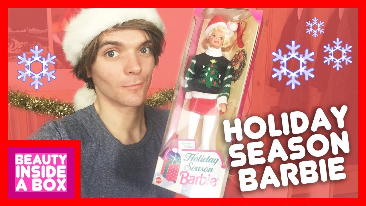 Holiday Season Barbie - Doll Review - Beauty Inside A Box