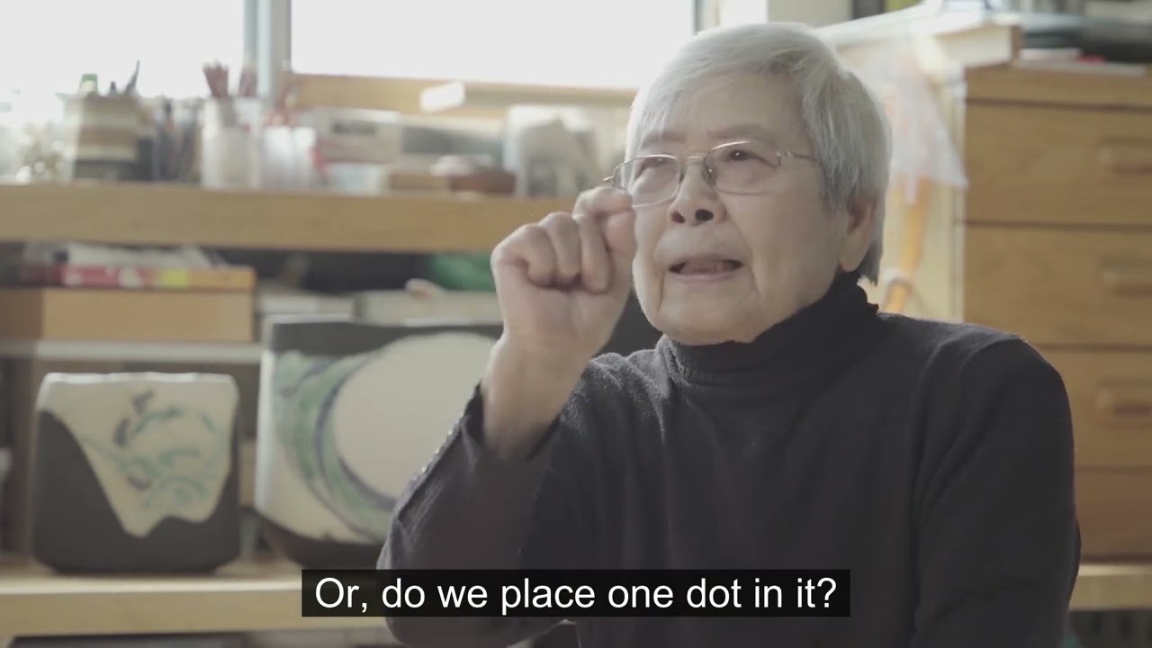 Hiroe Swen interview 4 - The Japanese concept  ‘Ma’  in Hiroe’s artwork.       スウェン博江：陶芸と「間」（ま）