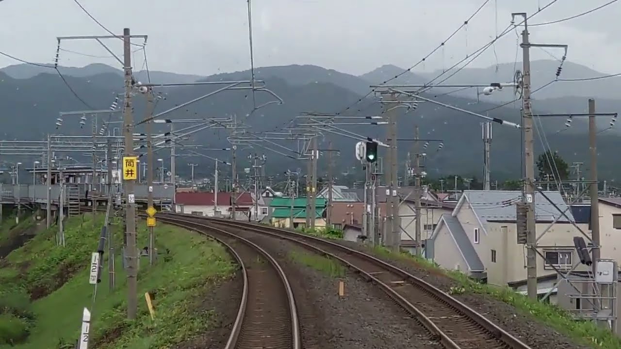 【前面展望】青い森鉄道（旧JR東北本線）青森→八戸　2022年