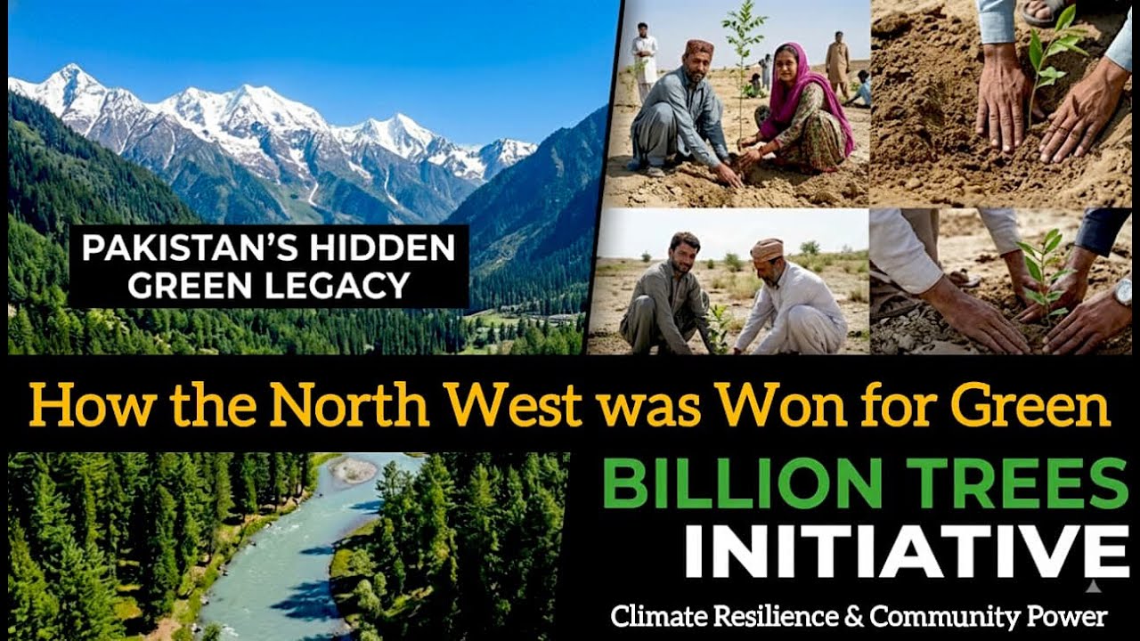 HOW THE NORTH WEST  WAS WON FOR GREEEN ||    شمال مغرب کو سبز کیسے بنایا گیا