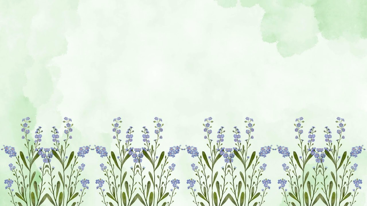 Soft Floral Vibes/4K  TV Art .
