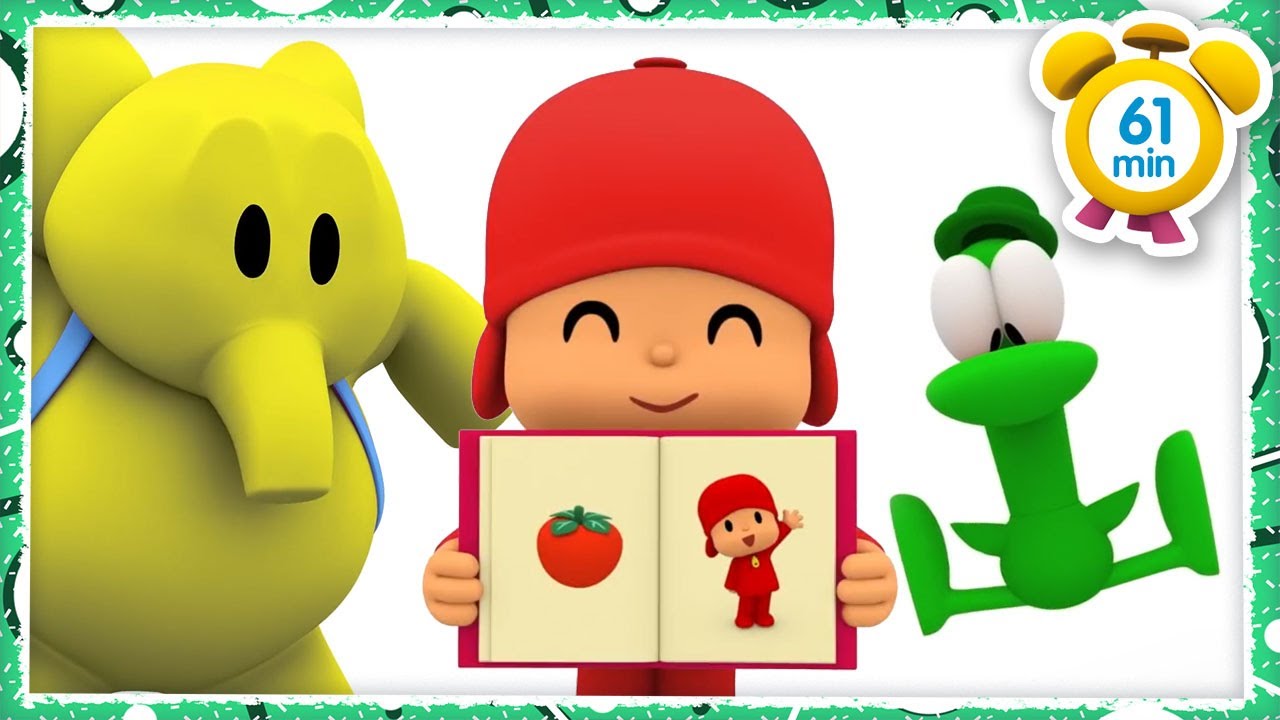🎨 POCOYO TÜRK - Renk Değişimi [ 61 dakika ] Çocuklar için ÇIZGI FILMLER