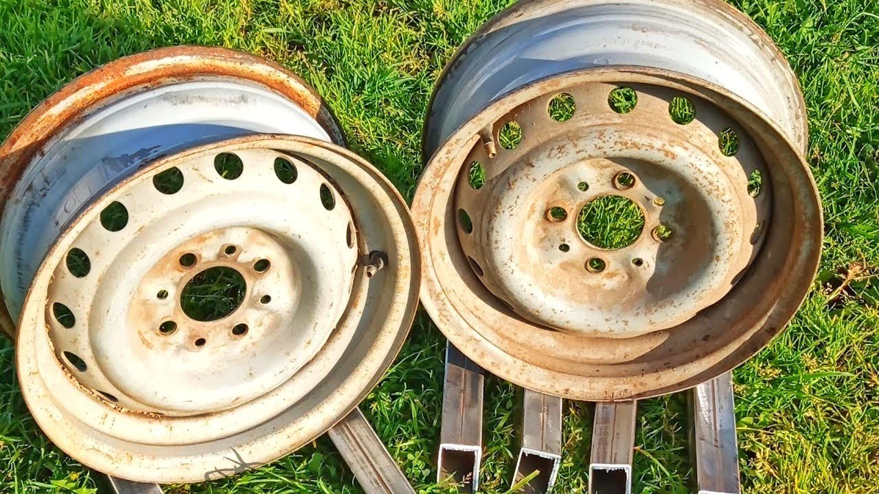 Такого в магазине не купишь. Что можно сделать из автомобильных дисков. Результат потрясающий.