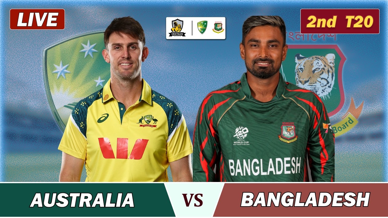 AUS VS BAN T20 MATCH 2nd LIVE, CHITTOGRAM | AUSTRALIA vs BANGLADESH LIVE COMMENTARY | AUS BAT