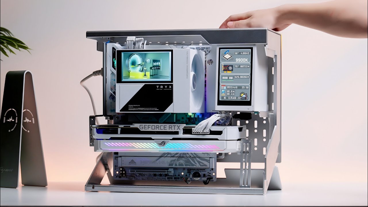 The Dream PC Case Is Finally Here! Perforated Panel Build with Ryzen 9800X3D & ASUS B850