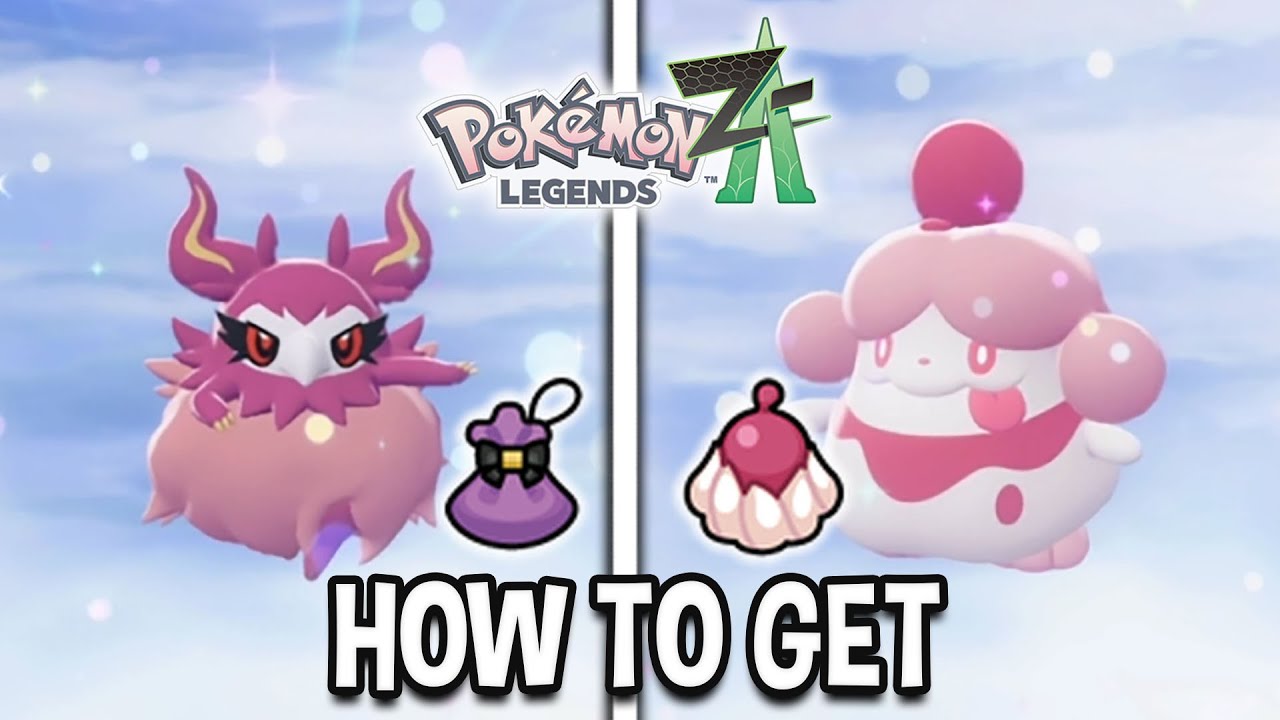 Как получить Ароматисс и Слёрпафф в Pokémon Legends Z-A